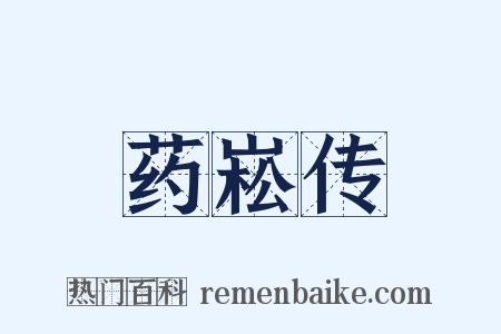 药崧传是什么意思的图片